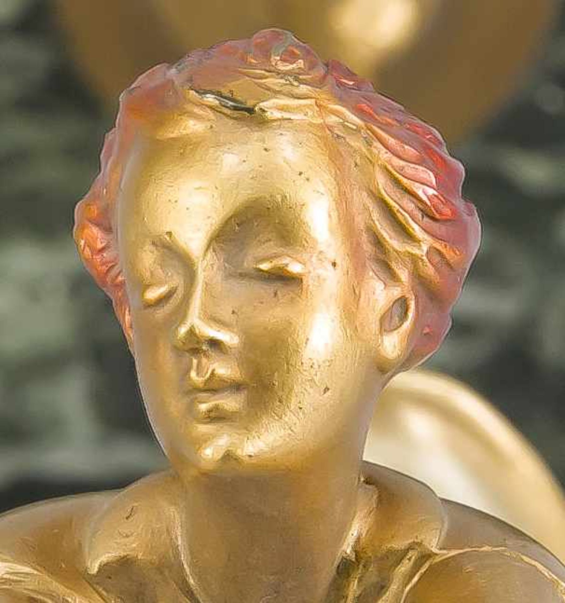 Josef Lorenzl (1892-1950) (attrib.), Wiener Art Déco Statuette um 1930, Ausdruckstänzerinmit - Bild 2 aus 2