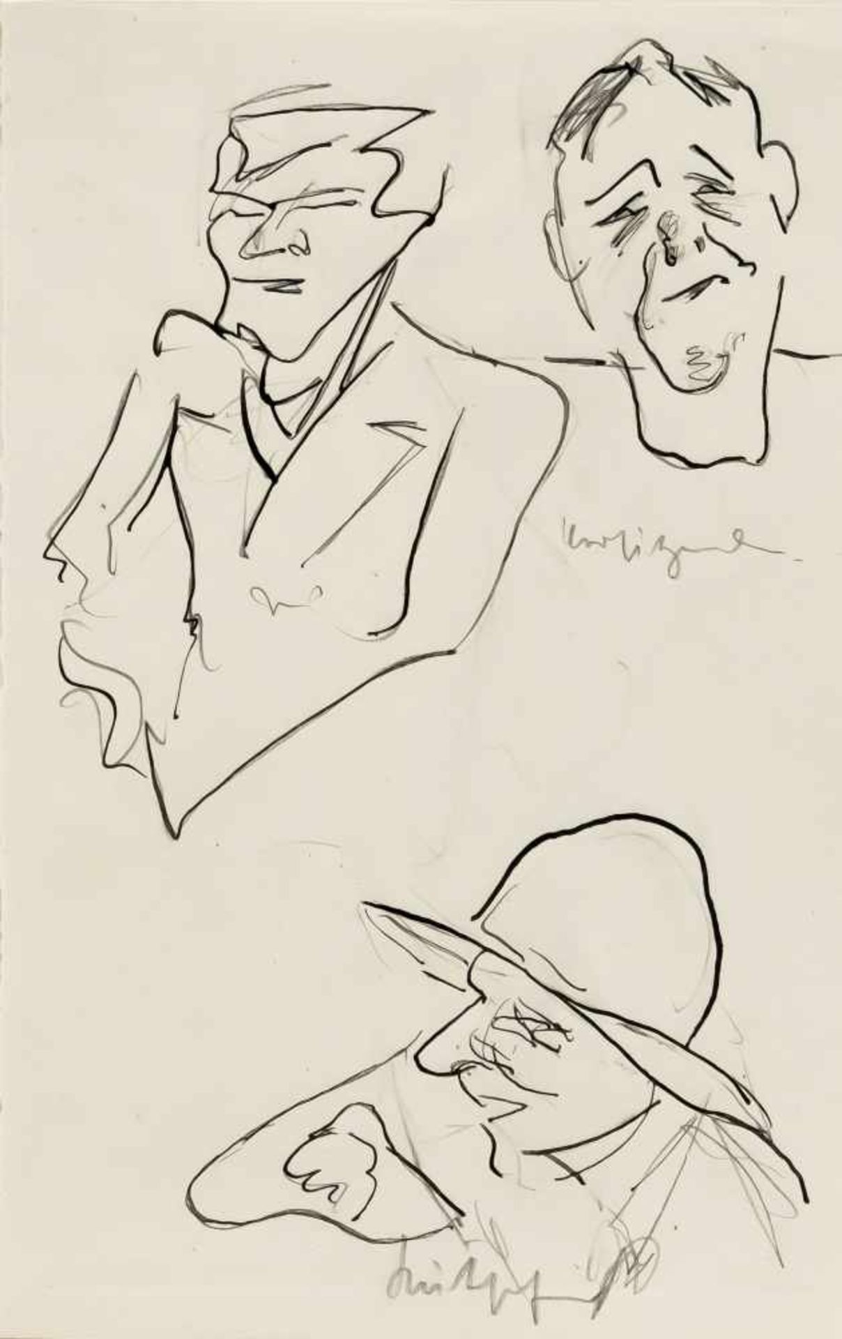Maryan Zurek (1889-1944), dt. Künstler aus Magedeburg, tätig u.a. in Worpswede. GroßeSammlung von - Bild 4 aus 6