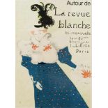 Henri de Tolouse-Lautrec (1864-1901), Revue Blanche, Plakat, Farblithographie,verkleinerte