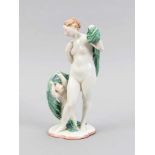 Venus mit Amor, Nymphenburg, Marke 1925-75, Modellnr. 921, Venus mit einem Tuch, Amor keckdavor