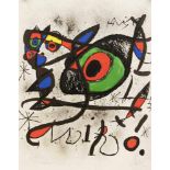 Joan Miró (1893-1983), "Composition pour Sala Gaspar", Farblithographie auf Velin, u. re.im Stein
