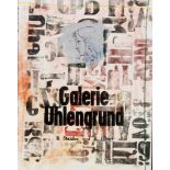 Christian Potrafky (*1955), Originallithographie, Plakat für die Galerie Uhlengrund,