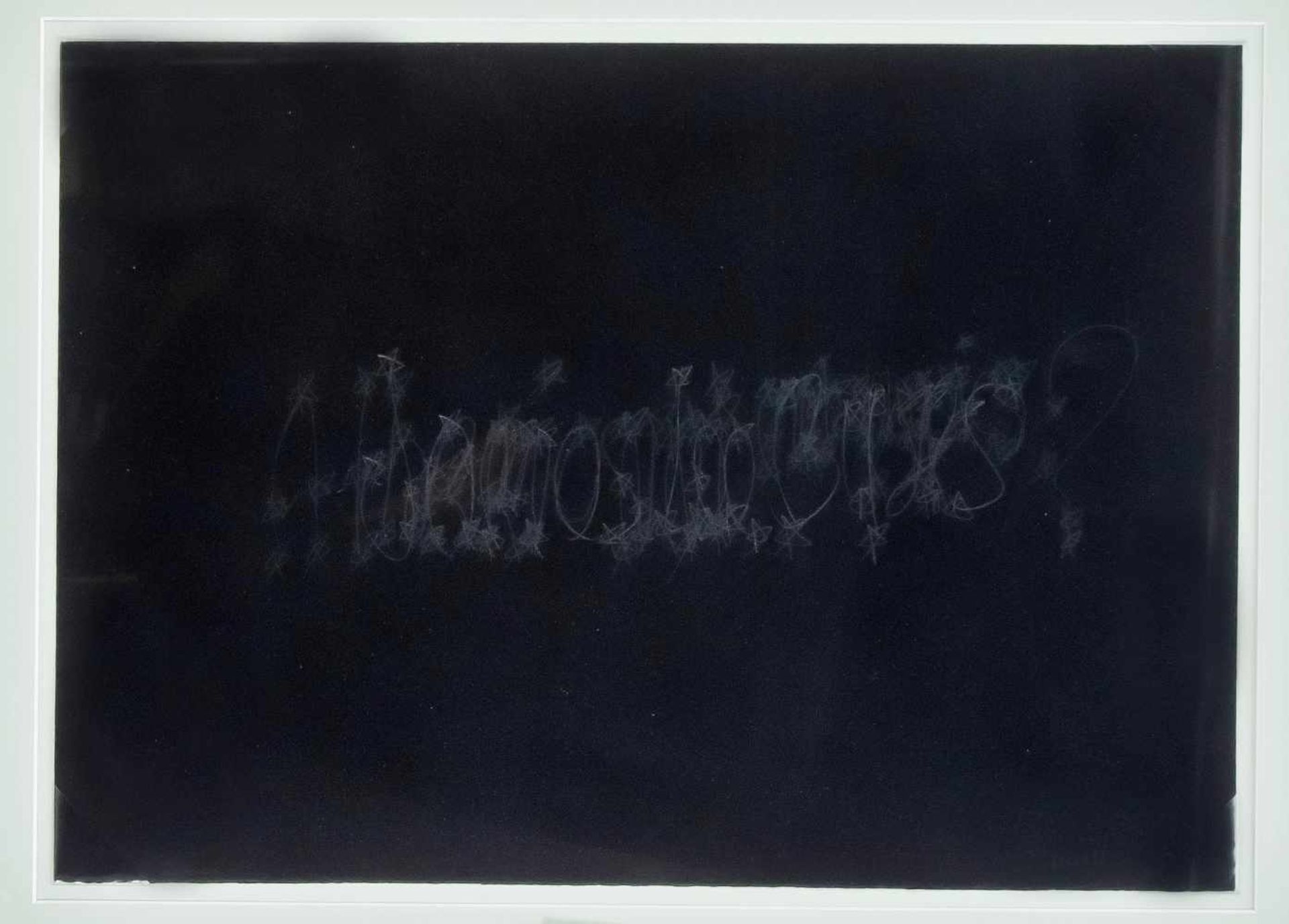 James Lee Byars (1932-1997), US-amerikanischer Küstler, "Frammenti Veneziani", 1980,Serigraphie