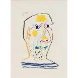 Pablo Picasso (1881-1973), "Le Goût du bonheur, Carnet I", Farblithographie, 1964, imStein dat. "
