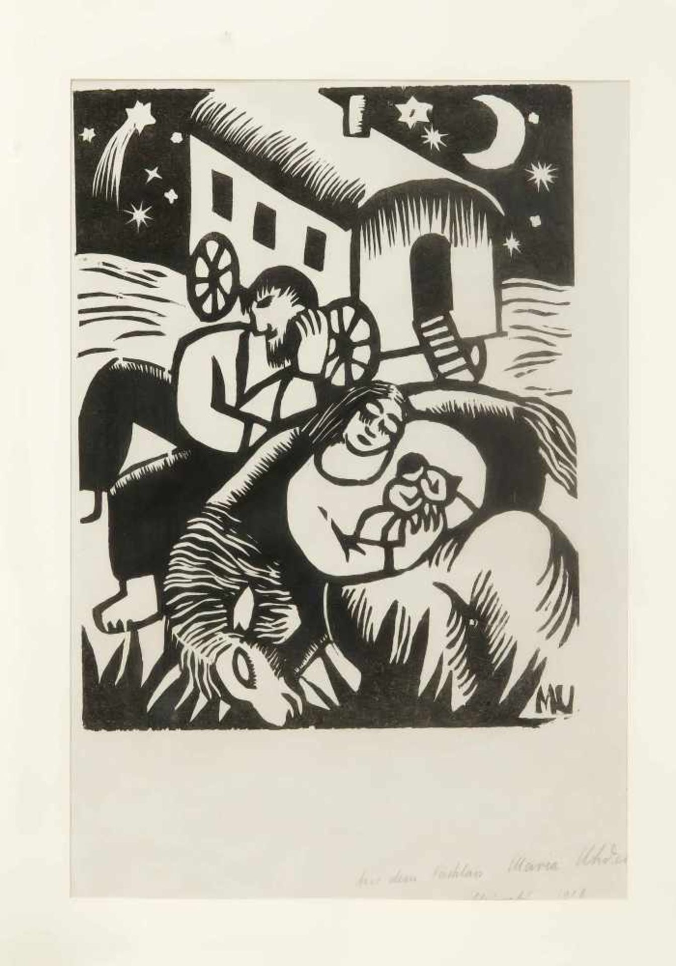 Konvolut von 4 Grafiken 1. H. 20. Jh., Otto Herbig (1889-1971), "Das Bad", Lithographie,handsign. u.