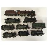 NINE 00 GAUGE MODEL RAILWAY LOCOMOTIVES