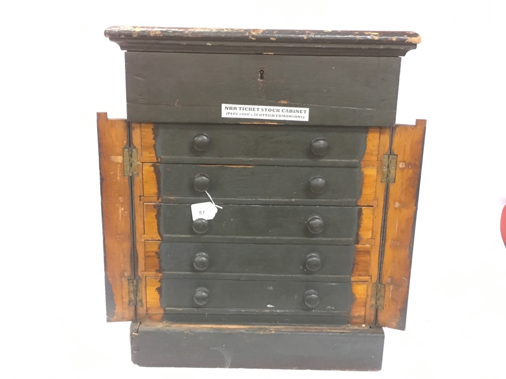 NBR LOCKING TICKET STOCK DRAWERS, , WITH