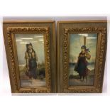 A PAIR OF 19TH CENTURY ITALIAN OILS, FUL