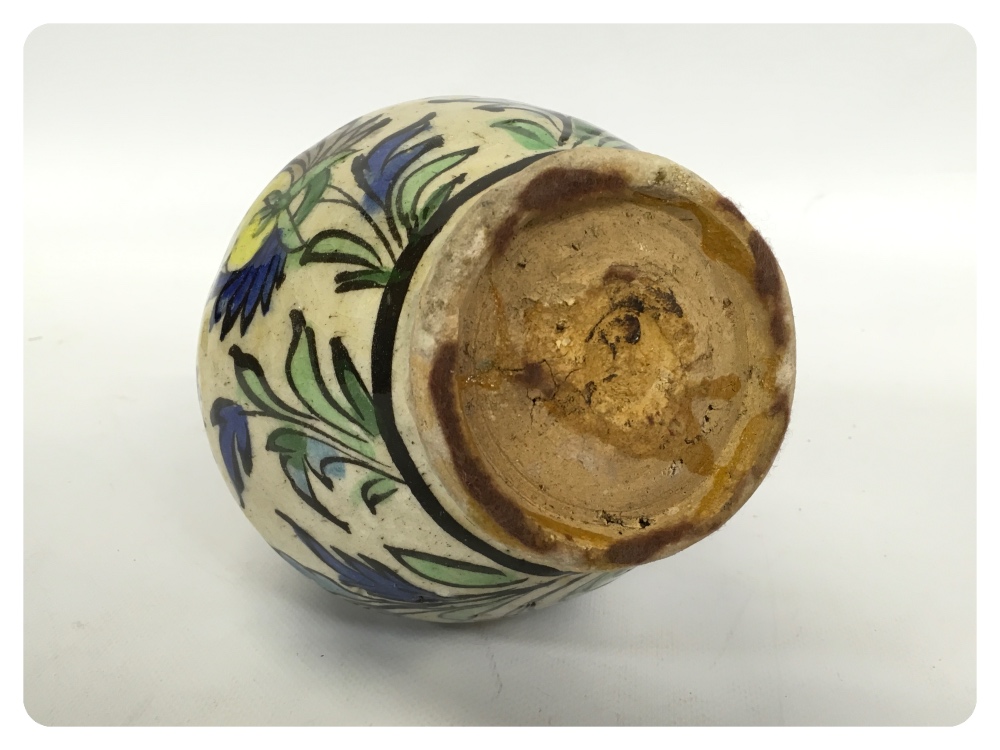 19TH CENTURY "IZNIK" TYPE VASE, DECORAT - Image 2 of 3