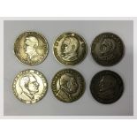 6 GERMAN COINS