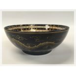 CHINESE LUSTRE BOWL, DECORATED WITH FLOW