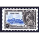 GOLD COAST: 1935 SILVER JUBILEE 1d 'LIGH