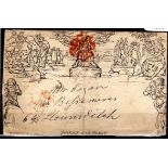 GB: 1840 MULREADY 1d LETTERSHEET STEREO