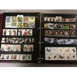 GB: 1980-2011 MNH COMMEMS IN A BINDER