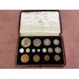 GB COINS: 1937 SPECIMEN PROOF SET IN GOO