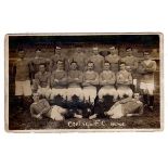 UNUSED RP POSTCARD SHOWING CHELSEA FC 19