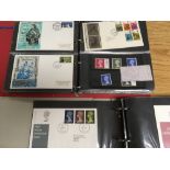 GB: BOX WITH FDC IN EIGHT ALBUMS, INCLUD