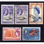 TRISTAN DA CUNHA: 1953-69 CDS USED COLLE