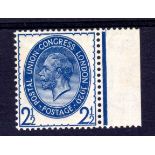 GB: 1929 PUC 2 1/2d INVERTED WMK MARGINA