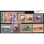 SIERRA LEONE: 1933 WILBERFORCE SET OG, S