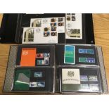 GB: BOX WITH GB AND OTHER FDC, PRESENTAT