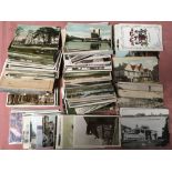 SUFFOLK: BOX OF MIXED POSTCARDS, LOWESTO