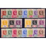 SEYCHELLES: 1903 AND 1908 SETS OG, SOME