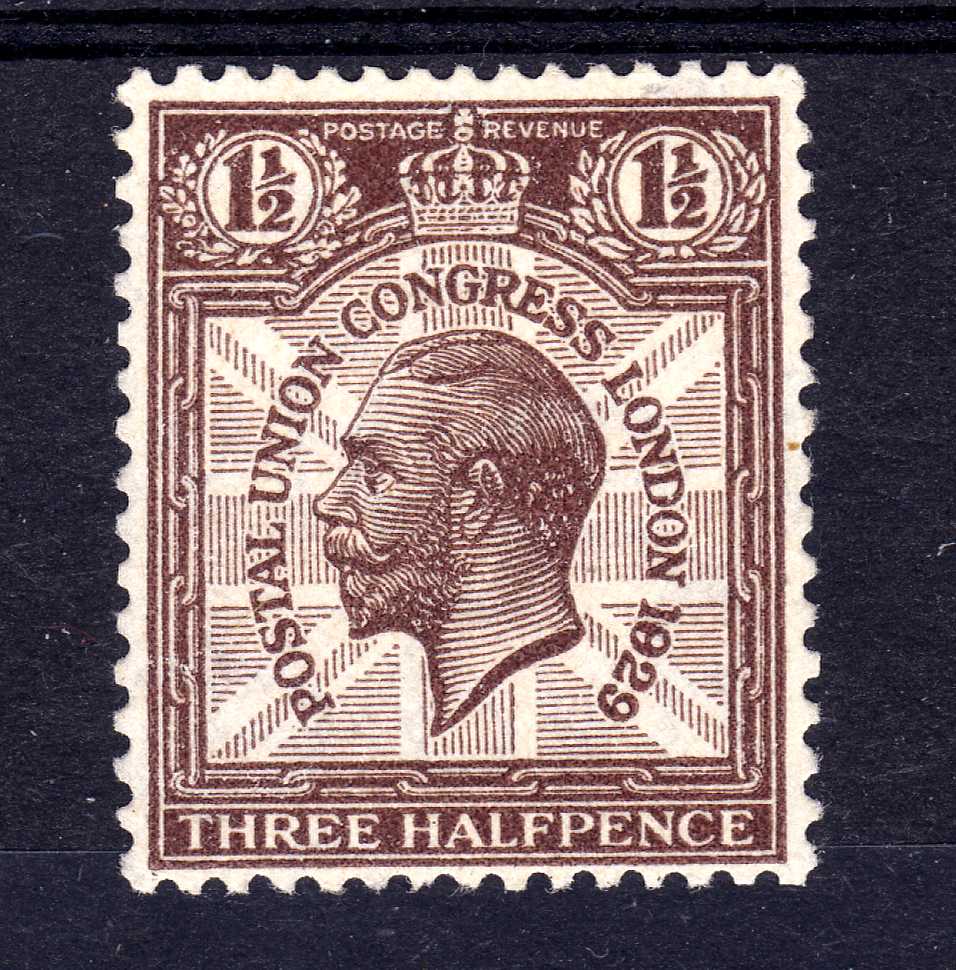 GB: 1929 PUC 1 1/2d 1829 FOR 1929 VARIET