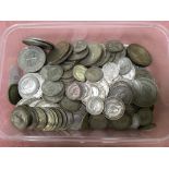 GB COINS: TUB OF PRE '47 SILVER, FACE AP