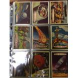 A&BC GUM: SPACE CARDS, PART SET OF 51, M