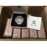 GB COINS: 1980 QUEEN MOTHER SILVER PROOF