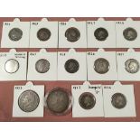 GB COINS: GEORGE 4TH SILVER INCLUDING CR