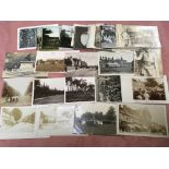 SUFFOLK: MIXED POSTCARDS, NEWMARKET, BUR