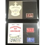 GB: BINDER WITH 1937-70 PRESENTATION PAC