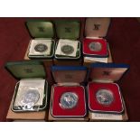 GB COINS: 1972 SILVER WEDDING, 1977 SILV