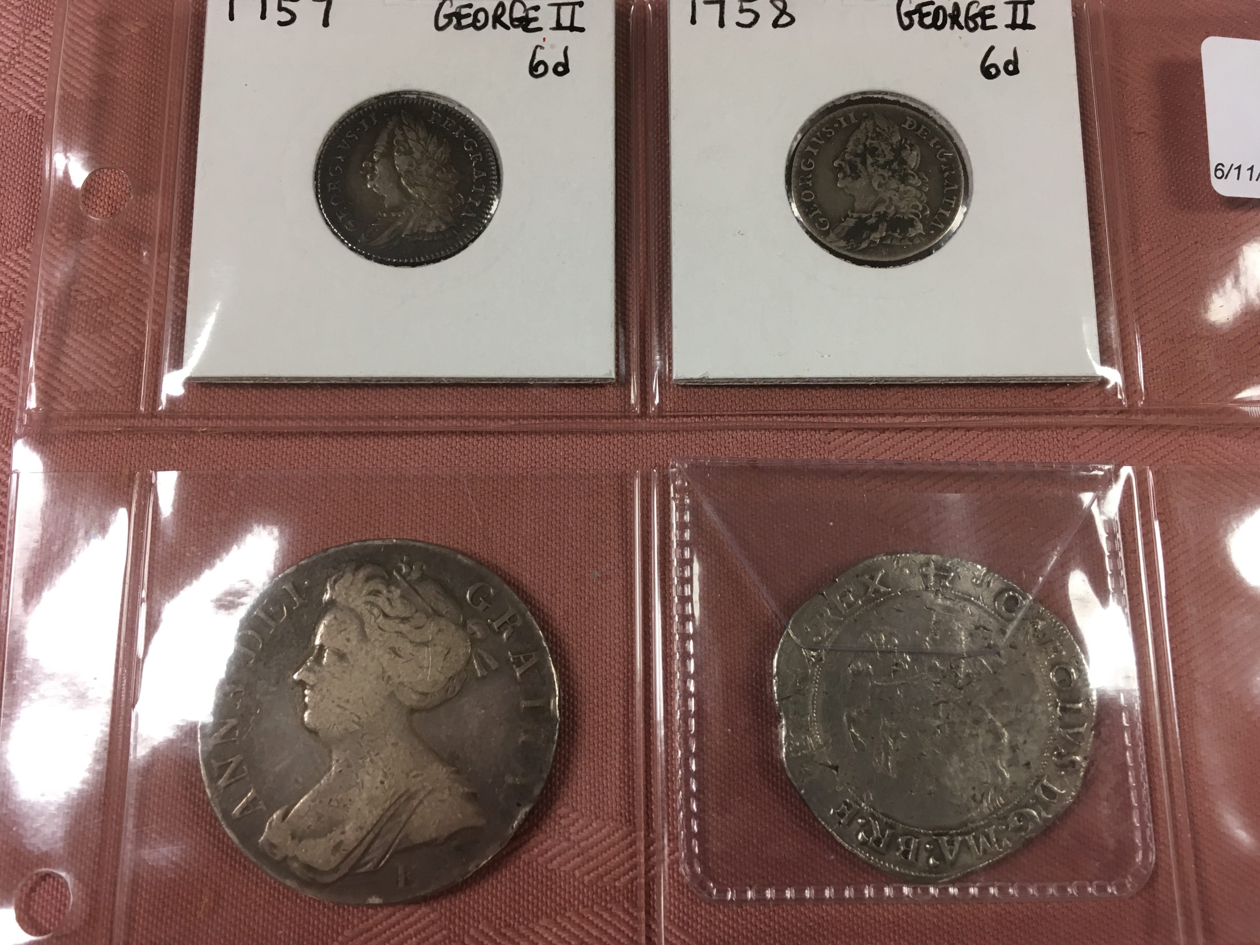 GB COINS: CHARLES 1ST HALFCROWN, MM ANCH