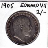 GB COINS: FLORIN, 1905