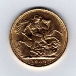 GOLD COINS: GB SOVEREIGN, 1902