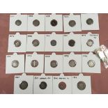 GB COINS: VICTORIAN SILVER SIXPENCES, TH