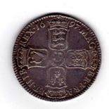 GB COINS: WILLIAM 3rd HALFCROWN 1697 NO