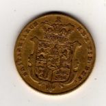 GOLD COINS: GB SOVEREIGN 1827