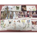 MIXED POSTCARDS INCLUDING SOWERBY FAIRIE