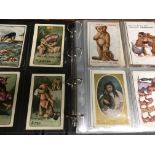 ALBUM WITH A COLLECTION OF TEDDY BEAR AN