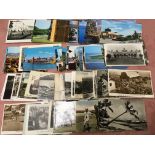 MIXED OVERSEAS POSTCARDS, MAINLY ASIA WI