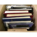 BOX MAINLY FOREIGN IN SIX VOLUMES, ON LE