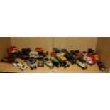 A collection of approximately thirty Lledo and other die cast vehicles, largely commercial, loose