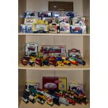 A collection of in excess of one hundred Lledo, Corgi and other die-cast commercial vehicles, some