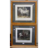 After J F Herring 'Fores's Series of the Mothers' Cart, Mare and Foal and Cow and Calf engravings 36