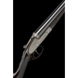 MASQUELIER A 12-BORE ROUNDED-BAR SIDELOCK EJECTOR, serial no. 900, 28 3/8in. (72cm) lined nitro