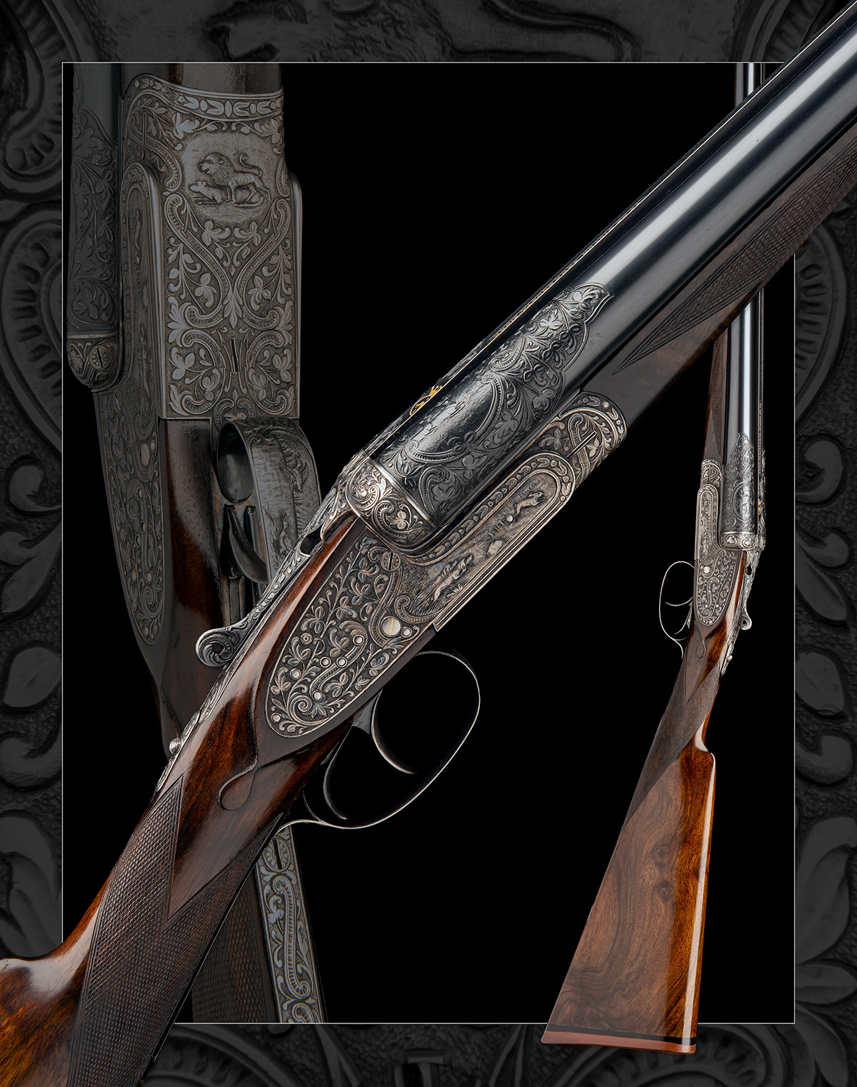 VICTOR SARASQUETA A 12-BORE 'MODEL 206' SIDELOCK EJECTOR, serial no. 80650, with two sets of barrels - Image 9 of 9